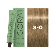 IGORA ZERO AMM Ammonia-Free Permanent Color 8-0 Light Blonde Natural
