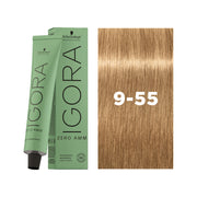 IGORA ZERO AMM Ammonia-Free Permanent Color 9-55 Extra Light Blonde Gold Extra