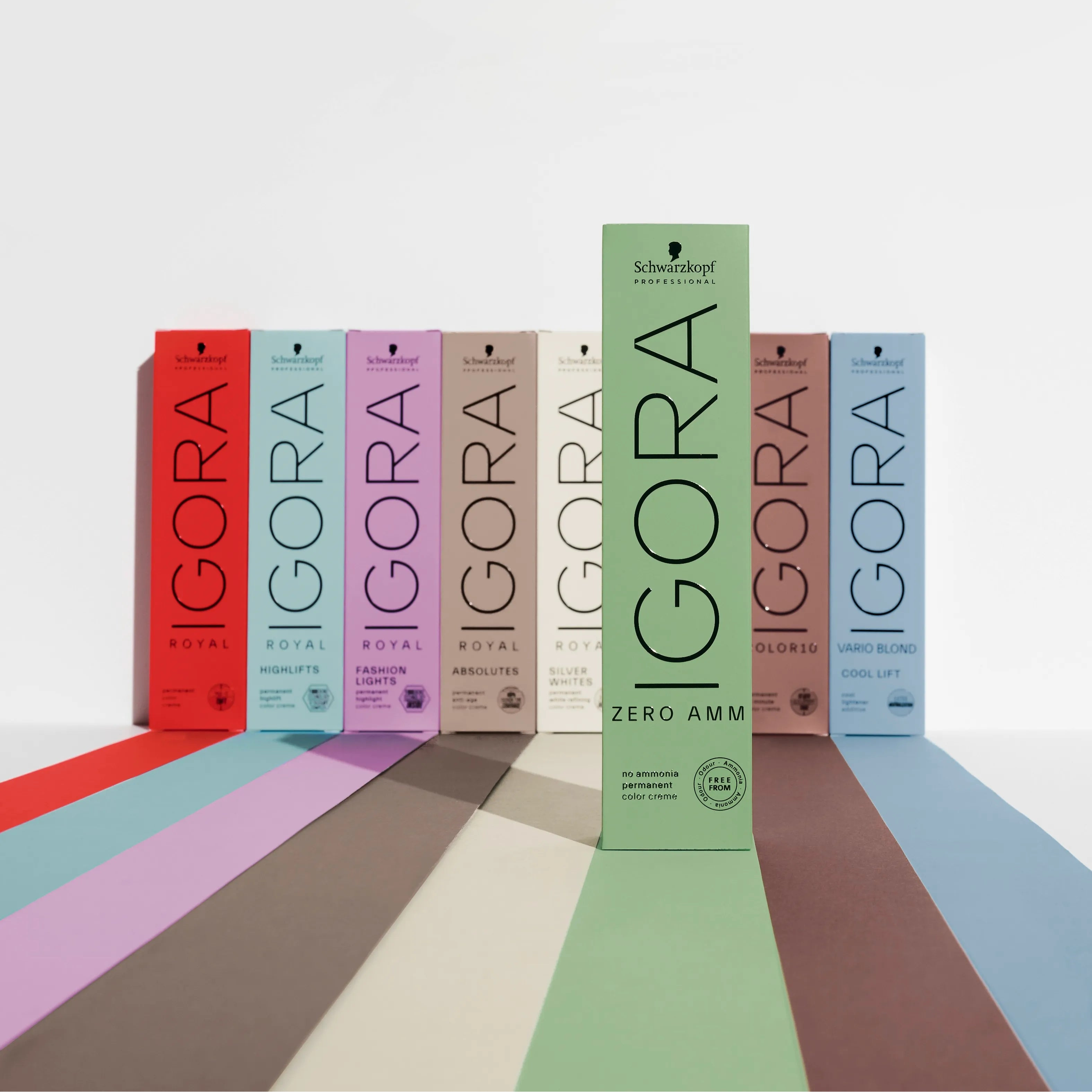 IGORA ZERO AMM Ammonia-Free Permanent Color 1-0 Black