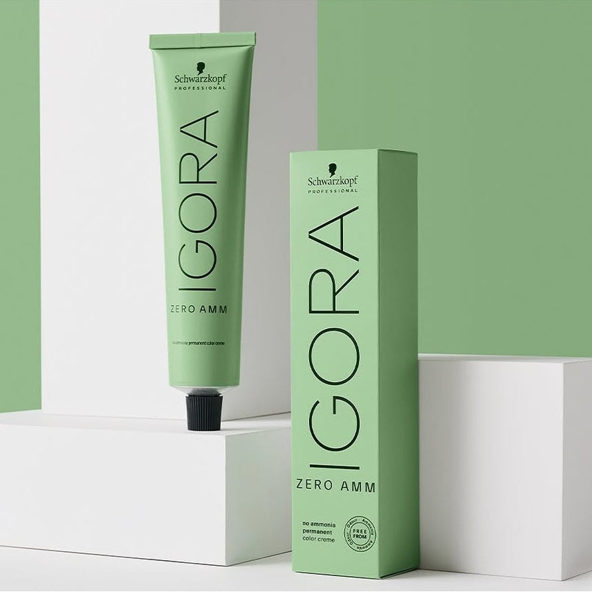IGORA ZERO AMM Ammonia-Free Permanent Color 1-0 Black